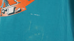 NFL (Trench) - Miami Dolphins Spell-Out T-Shirt 1994 X-Large Vintage Retro Football