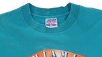 NFL (Trench) - Miami Dolphins Spell-Out T-Shirt 1994 X-Large Vintage Retro Football