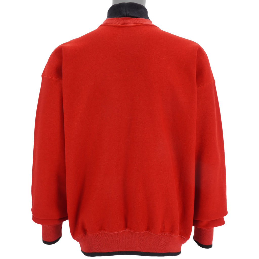 NHL (The Game) - Chicago Blackhawks Spell-Out Sweatshirt 1990s Medium Vintage Retro Hockey