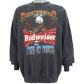 Vintage (Santee) - Budweiser, King Of Beers  Crew Neck Sweatshirt 1993 XX-Large Vintage Retro