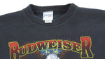 Vintage (Santee) - Budweiser, King Of Beers  Crew Neck Sweatshirt 1993 XX-Large Vintage Retro