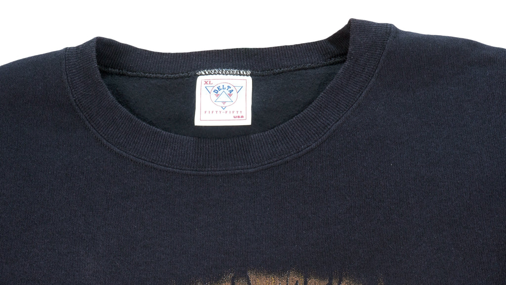 Vintage (Delta) - Missouri - Raccoon Crew Neck Sweatshirt 1991 X-Large Vintage Retro