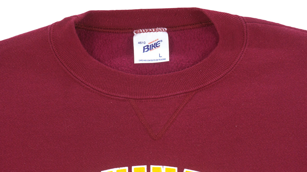 NFL (Bike) - Washington Redskins Crew Neck Sweatshirt 1990s Large Vintage Retro Football
