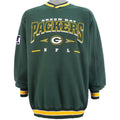NFL (Lee) - Green Bay Packers Embroidered Crew Neck Sweatshirt 1990s Large Vintage Retro Football