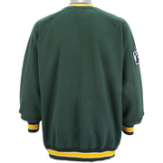 NFL (Lee) - Green Bay Packers Embroidered Crew Neck Sweatshirt 1990s Large Vintage Retro Football