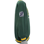 NFL (Lee) - Green Bay Packers Embroidered Crew Neck Sweatshirt 1990s Large Vintage Retro Football