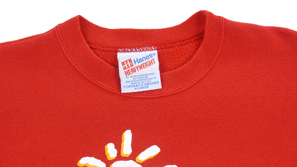 Vintage (Hanes) - Oklahoma Native America Crew Neck Sweatshirt 1990s X-Large Vintage Retro