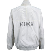 Nike - White Spell-Out Zip-Up Windbreaker 1990s Large Vintage Retro
