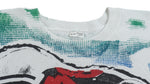 NFL - White OVP Football Crew Neck Sweatshirt 1990s X-Large Vintage Retro football
