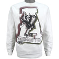 NCAA - Alabama Crimson Tide Spell-Out Crew Neck Sweatshirt 1990s Medium Vintage Retro