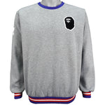 Vintage - Grey APE Crew Neck Sweatshirt 2000s Large