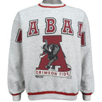 NCAA (With An Attitude) - Alabama Crimson Tide Crew Neck Sweatshirt 1990s Large Vintage Retro Football College