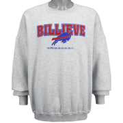 NFL (Jerzees) - Buffalo Bills Crew Neck Sweatshirt 1990s XX-Large Vintage Retro Football