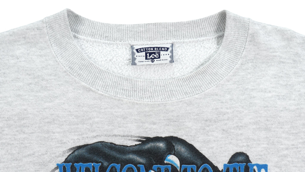 NFL (Lee) - Carolina Panthers Crew Neck Sweatshirt 1998 XX-Large Vintage Retro Football