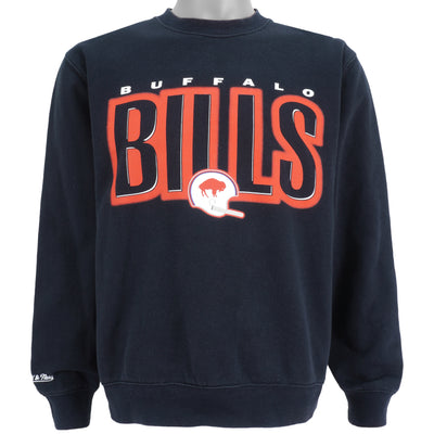 NFL (Mitchell & Ness) - Buffalo Bills Crew Neck Sweatshirt 1990s Large