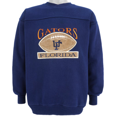 NCAA (CS) - Florida Gators Embroidered Crew Neck Sweatshirt 1990s Medium