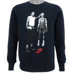 Air Jordan - Black Jordan, The Best On Earth Best On Mars Crew Neck Sweatshirt Medium Vintage Retro Basketball
