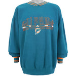 Starter - Miami Dolphins Embroidered Sweatshirt 1990s X-Large Vintage Retro Football