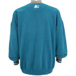 Starter - Miami Dolphins Embroidered Sweatshirt 1990s X-Large Vintage Retro Football