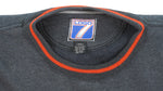 NFL (Logo 7) - Wisconsin Badgers Embroidered Crew Neck Sweatshirt 1990s Large