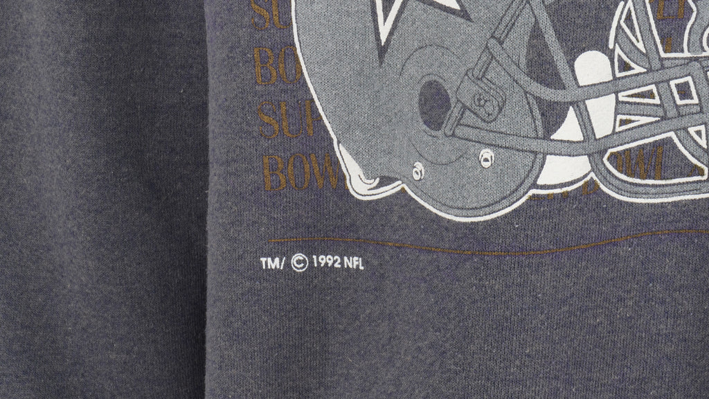 NFL - Cowboys, World Champions Crew Neck Sweatshirt 1992 X-Large Vintage Retro