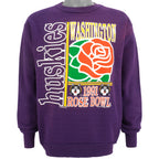 NCAA  - Washington Huskies Crew Neck Sweatshirt 1991 Large Vintage Retro Football College