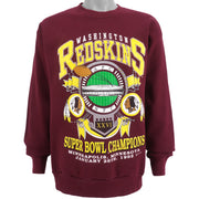 NFL (Signal Sports) - Washington Redskins Crew Neck Sweatshirt 1992 X-Large Vintage Retro Football