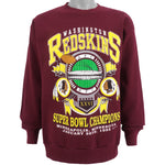 NFL (Signal Sports) - Washington Redskins Crew Neck Sweatshirt 1992 X-Large Vintage Retro Football