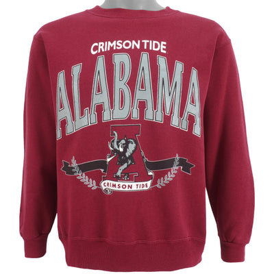 NCAA (Hanes) - Alabama Crimson Tide Crew Neck Sweatshirt 1990s Medium