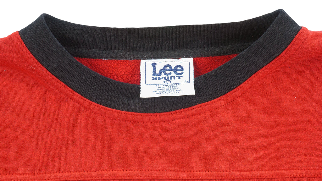 NFL (Lee) - Tampa Bay Buccaneers Embroidered Sweatshirt 1990s XX-Large Vintage Retro Football