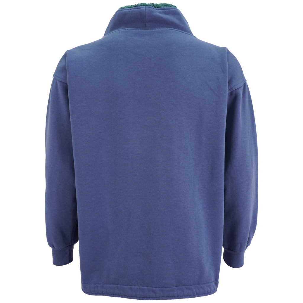 Vintage (Churinga) - Whale Song Journey, Australia High Neck Sweatshirt 1990s Medium Vintage Retro