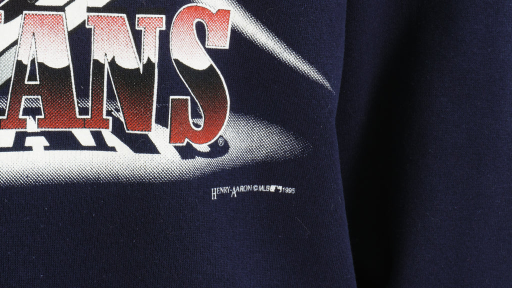MLB (Tultex) - Cleveland Indians Crew Neck Sweatshirt 1995 Large Vintage Retro Baseball