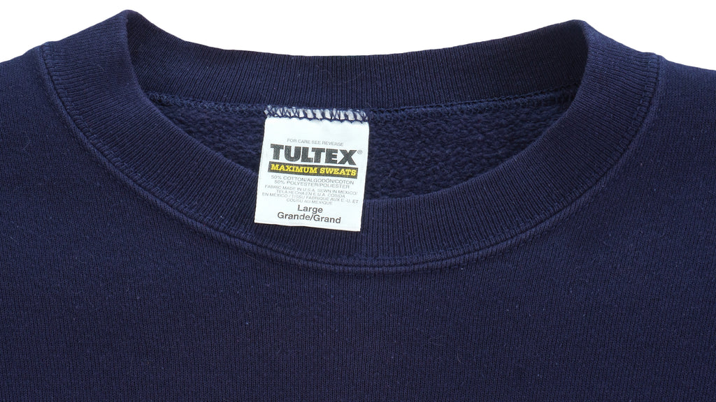 MLB (Tultex) - Cleveland Indians Crew Neck Sweatshirt 1995 Large Vintage Retro Baseball
