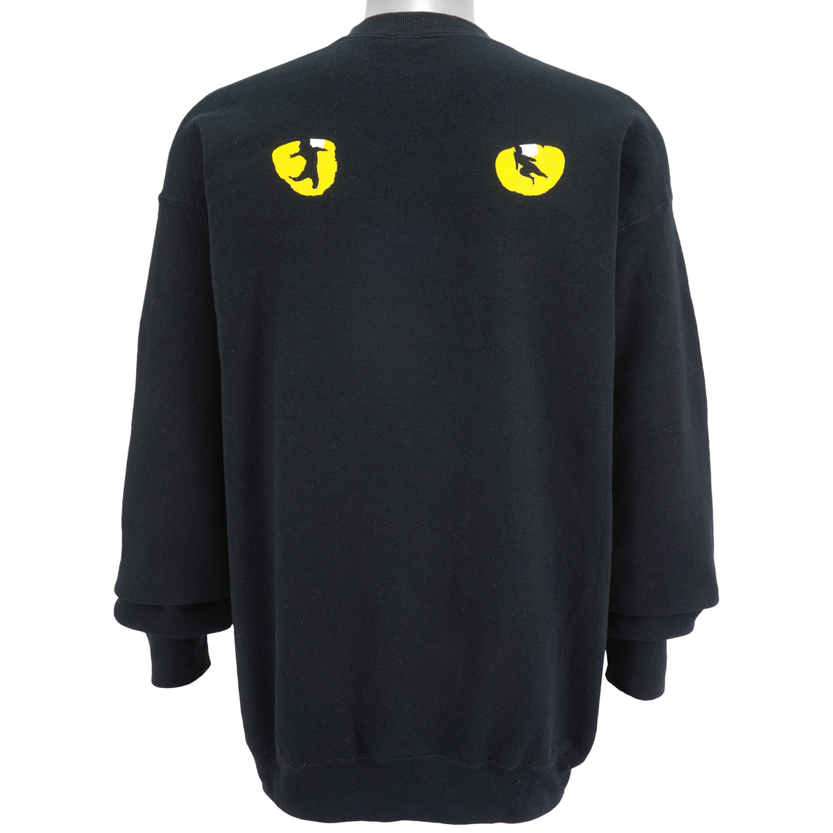 Vintage - Black Cats Crew Neck Sweatshirt 1991 X-Large Vintage Retro