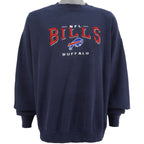 NFL (Lee) - Buffalo Bills Embroidered Crew Neck Sweatshirt 1990s X-Large Vintage Retro Football