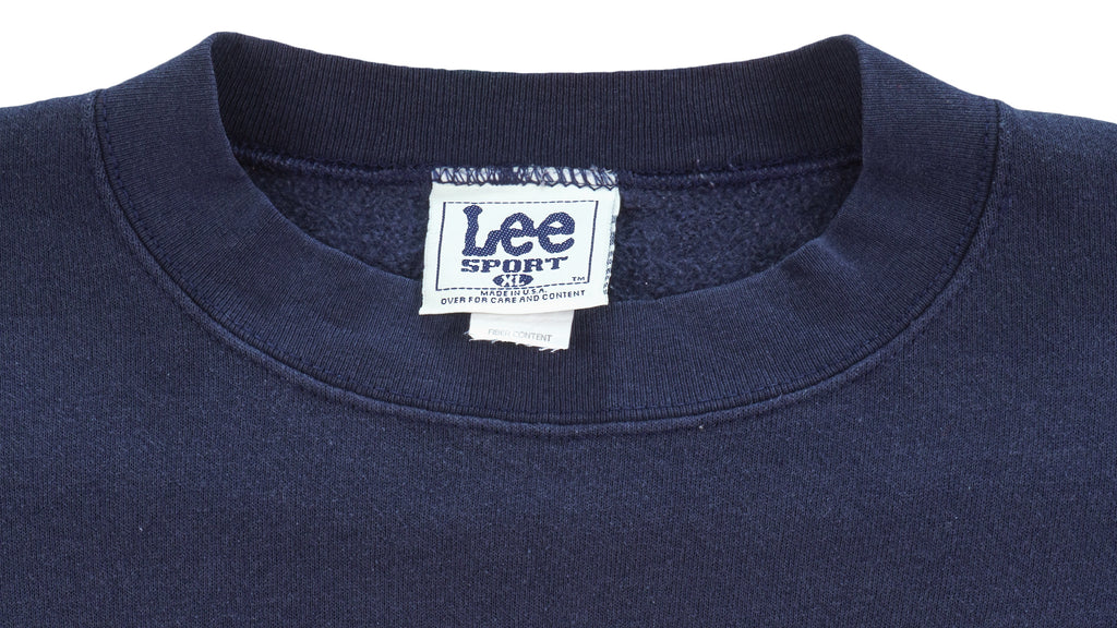NFL (Lee) - Buffalo Bills Embroidered Crew Neck Sweatshirt 1990s X-Large Vintage Retro