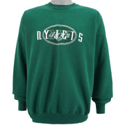 Starter - New York Jets Embroidered Sweatshirt 1990s X-Large Vintage Retro Football