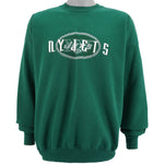 Starter - New York Jets Embroidered Sweatshirt 1990s X-Large Vintage Retro Football