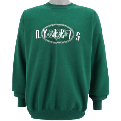 Starter - New York Jets Embroidered Sweatshirt 1990s X-Large