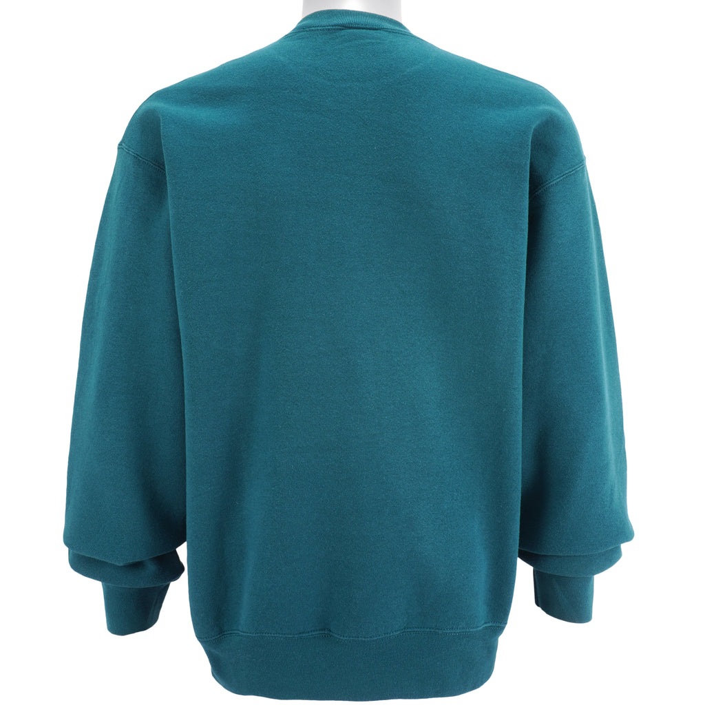 NFL (Pro Player) - Philadelphia Eagles Embroidered Crew Neck Sweatshirt 1990s Large Vintage Retro Football