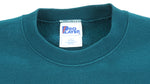 NFL (Pro Player) - Philadelphia Eagles Embroidered Crew Neck Sweatshirt 1990s Large Vintage Retro