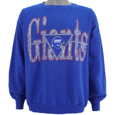 NFL (Tultex) - New York Giants Crew Neck Sweatshirt 1990s X-Large