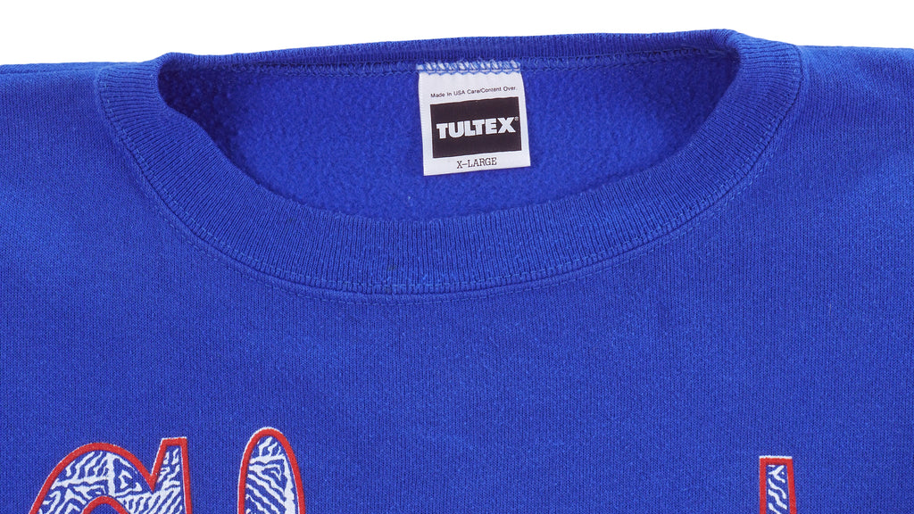 NFL (Tultex) - New York Giants Crew Neck Sweatshirt 1990s X-Large Vintage Retro