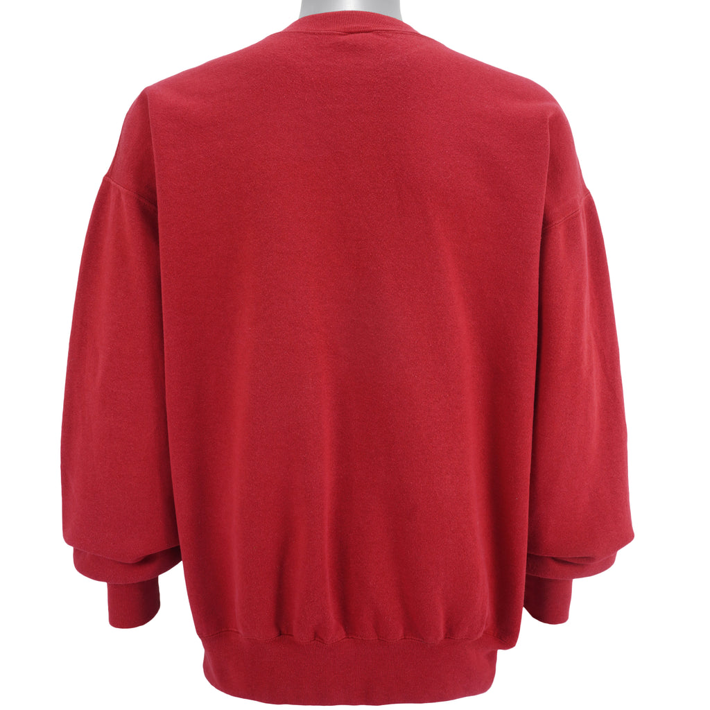 NCAA (Nutmeg) - Alabama Crimson Tide Crew Neck Sweatshirt 1990s X-Large Vintage Retro Football College