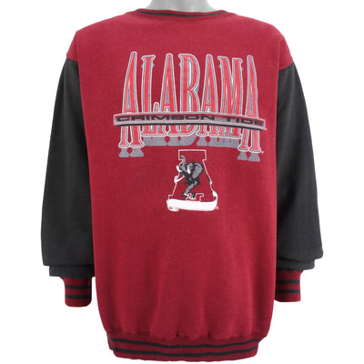 NCAA (Logo 7) - Alabama Crimson Tide Crew Neck Sweatshirt 1990s X-Large
