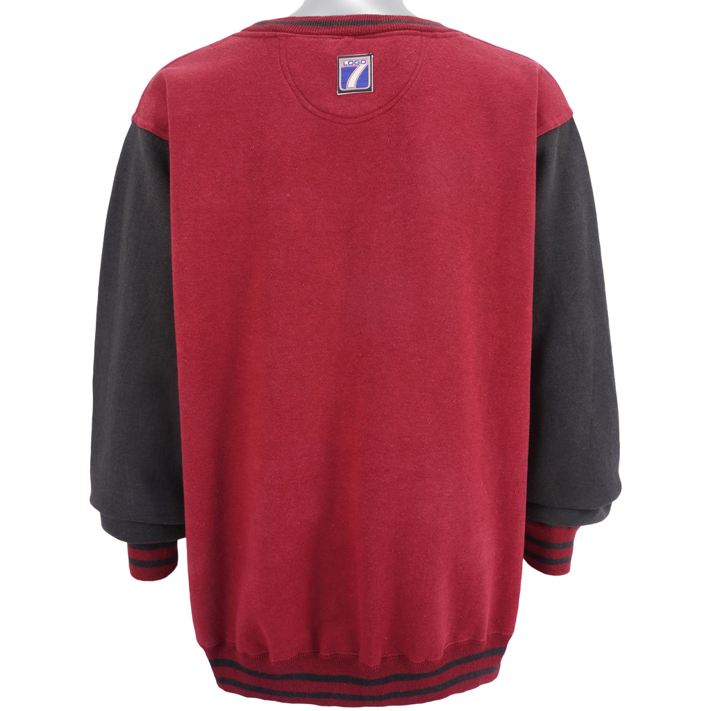 NCAA (Logo 7) - Alabama Crimson Tide Crew Neck Sweatshirt 1990s X-Large Vintage Retro Football College