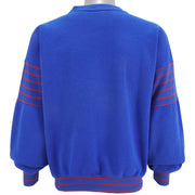 NFL (Nutmeg) - Buffalo Bills Embroidered Spell-Out Sweatshirt 1990s Large Vintage Retro Football