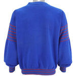 NFL (Nutmeg) - Buffalo Bills Embroidered Spell-Out Sweatshirt 1990s Large Vintage Retro Football
