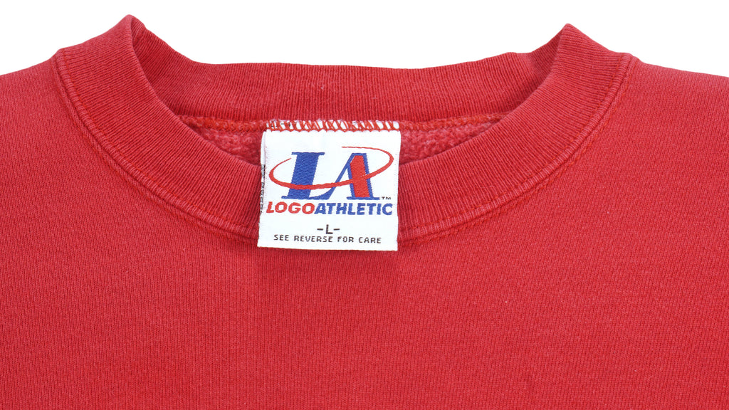 NFL (Logo Athletic) - Kansas City Chiefs Crew Neck Sweatshirt 1990s X-Large Vintage Retro