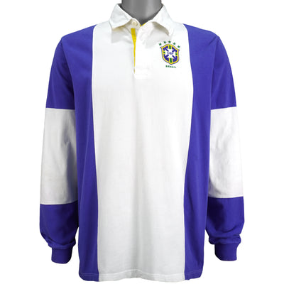 Nike - Team Brazil Long Sleeved Shirt 1990s Large